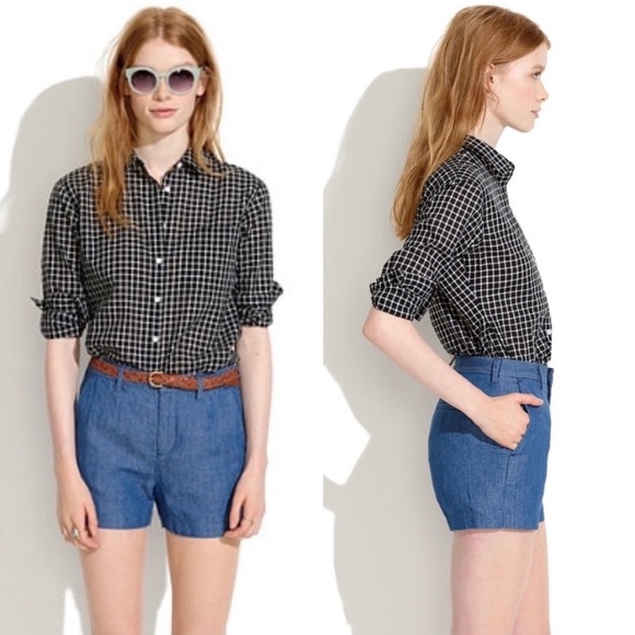 Madewell Linen Blend Shorts